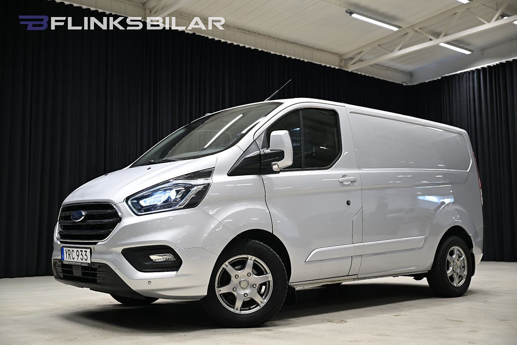 Ford transit Custom 130HK Automat|Inredd|Drag|Värmare|Backkamera