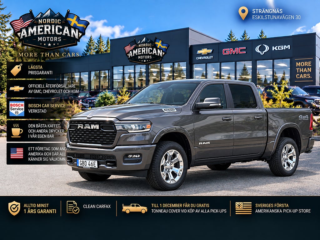 RAM 1500 RAM 1500 - Dragkrok - NY - HEMLEVERANS