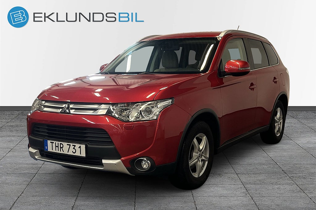 Mitsubishi Outlander 2.2 Di-D 4WD 7-sits Drag Nav
