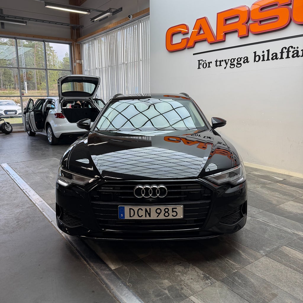 Audi A6 Avant 45 TDI Q Cockpit Carplay Backkamera Värmare Drag