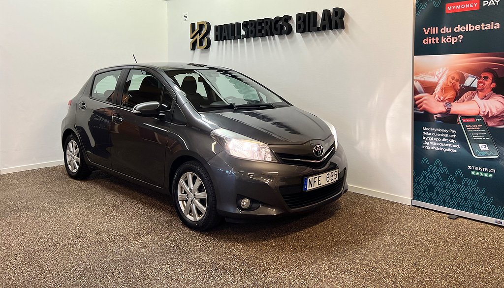 Toyota Yaris 5-dörrar 1.33 Dual VVT-i Multidrive S Active 