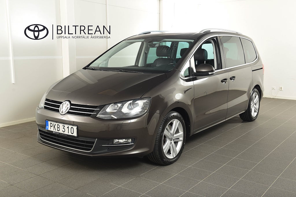Volkswagen Sharan 6-sätes 2.0 TDI 4Motion GT Pano Drag D-Värm Backkamera