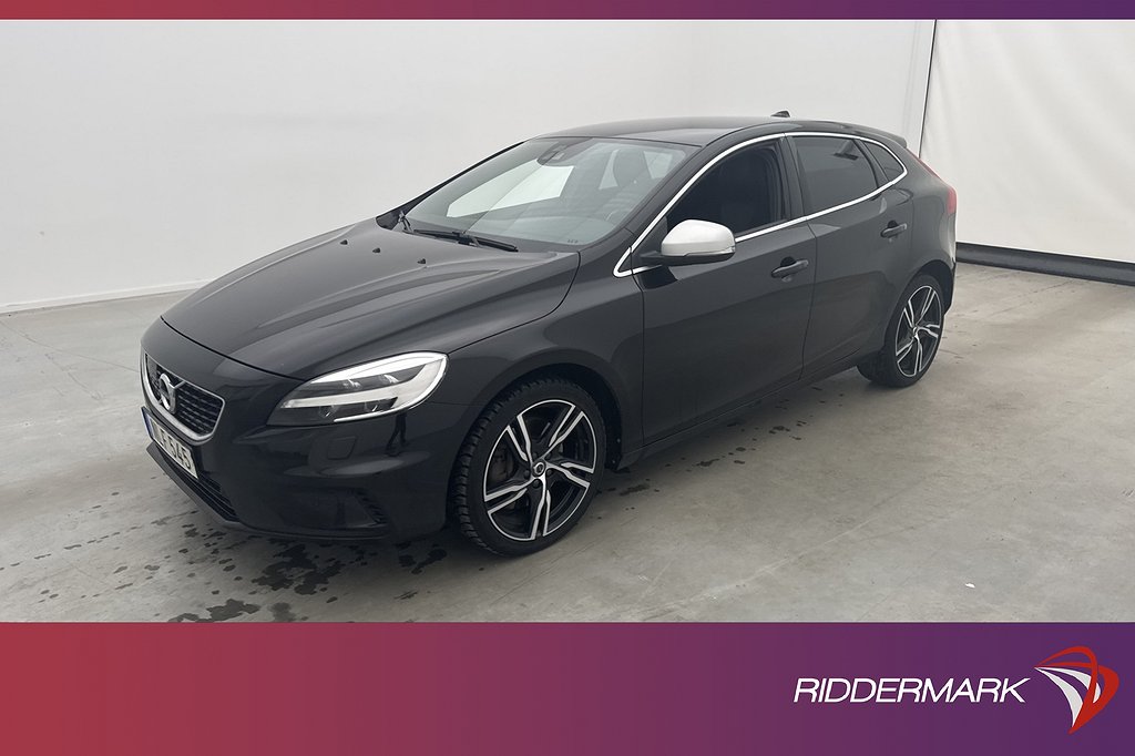 Volvo V40 D2 R-Design VOC Värmare Kamera Navi BLIS Halvskinn