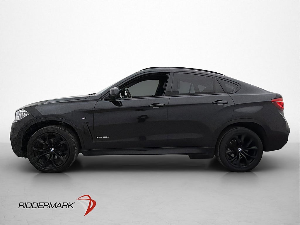 BMW X6 xDrive30d M Sport Värmare Kamera H/K Skinn Drag HUD