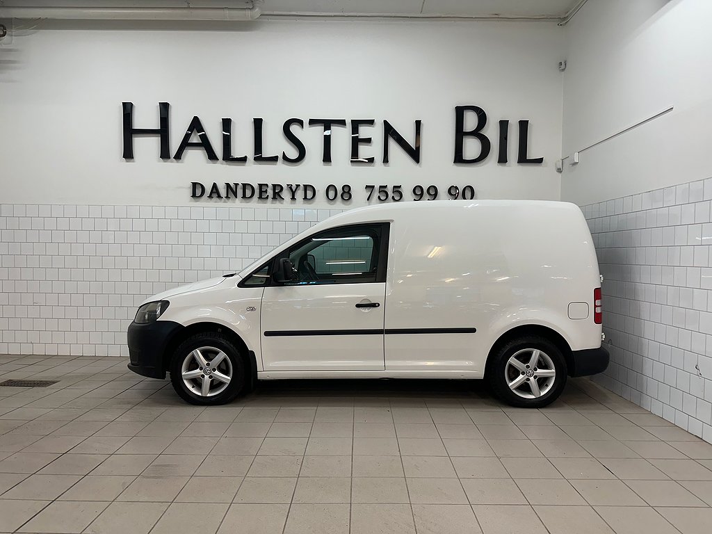 Volkswagen Caddy 1.6 TDI Skåp Drag Värmare Svensksåld