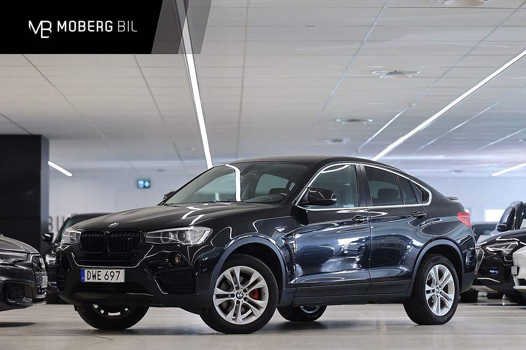 BMW X4 xDrive 30d 258hk H/K Keyless B-kamera Drag M Sportratt
