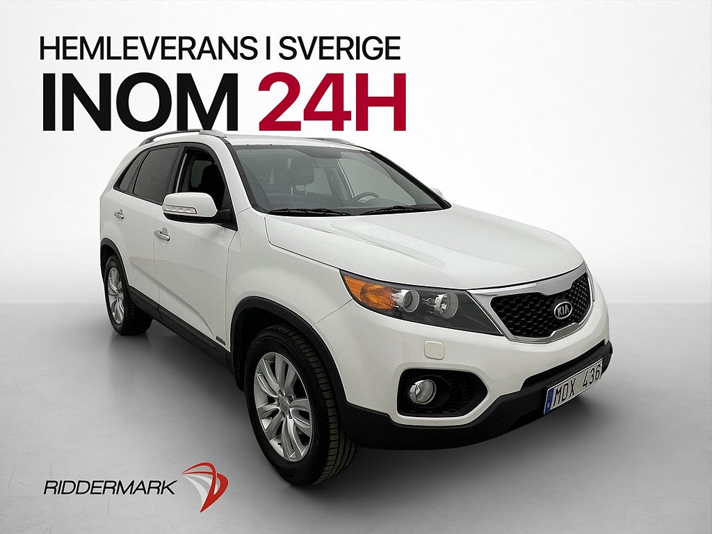 Kia Sorento 2.2 4WD 197hk 7-Sits Dragkrok Skinn Sensorer