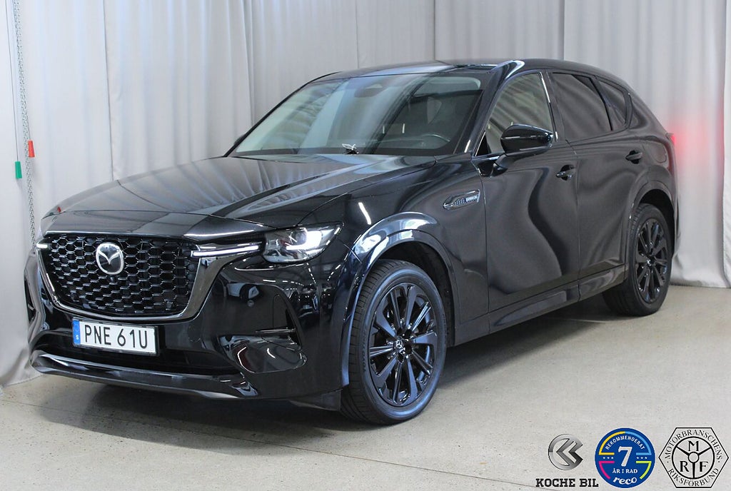 Mazda CX-60 Skyactiv PHEV AWD 327HK, Homura, S&V-hjul, 360 kamera