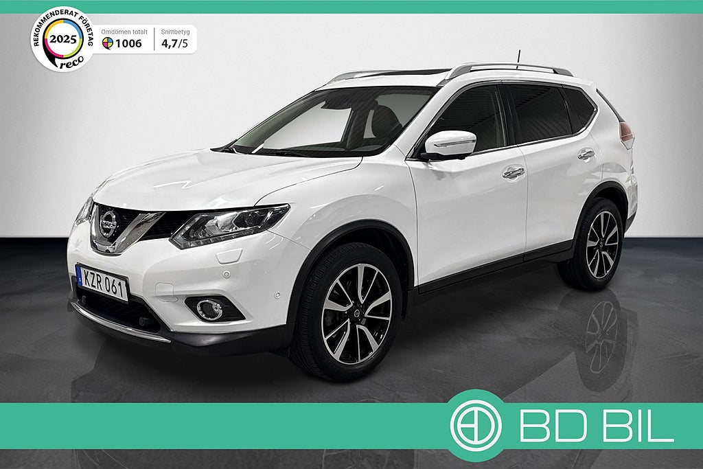 Nissan X-Trail 1.6 dCi XTRONIC 7-SITS PANO SKINN 360 KAMERA