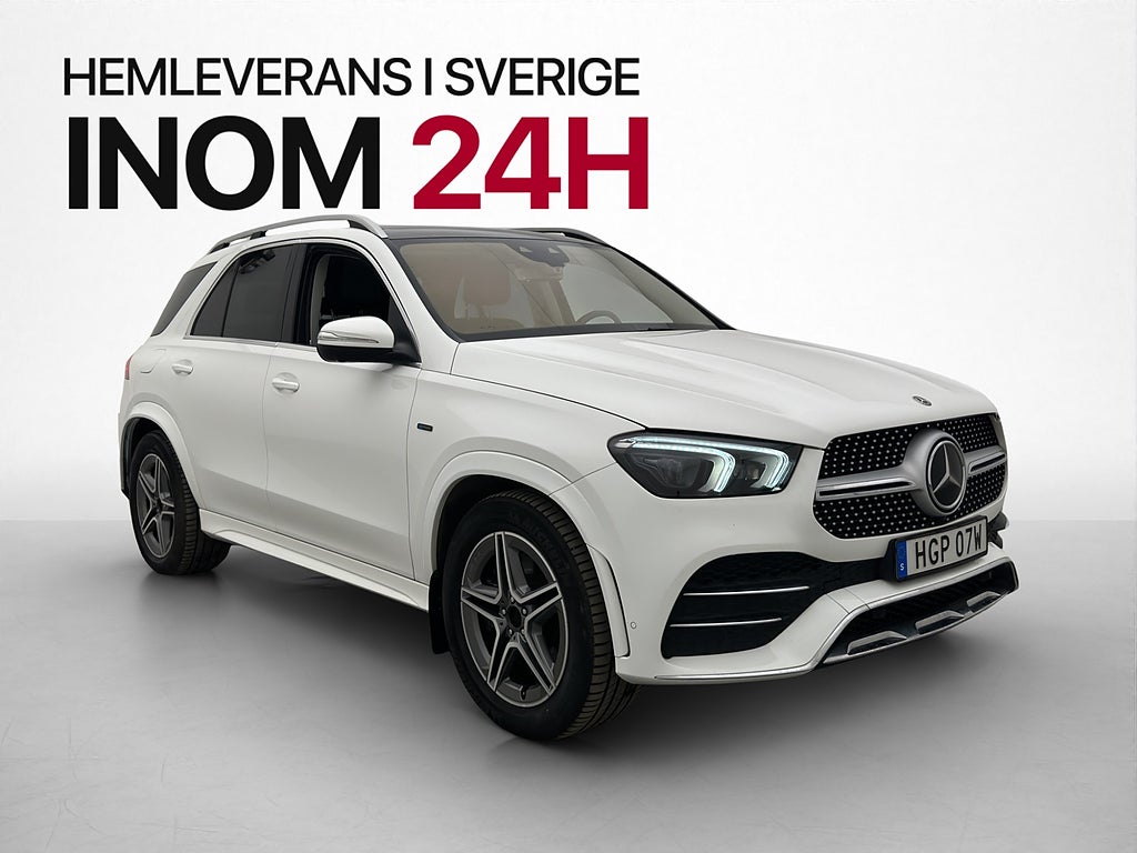 Mercedes-Benz GLE 350 de 4M AMG Pano Burm 360°  D-Värm Moms