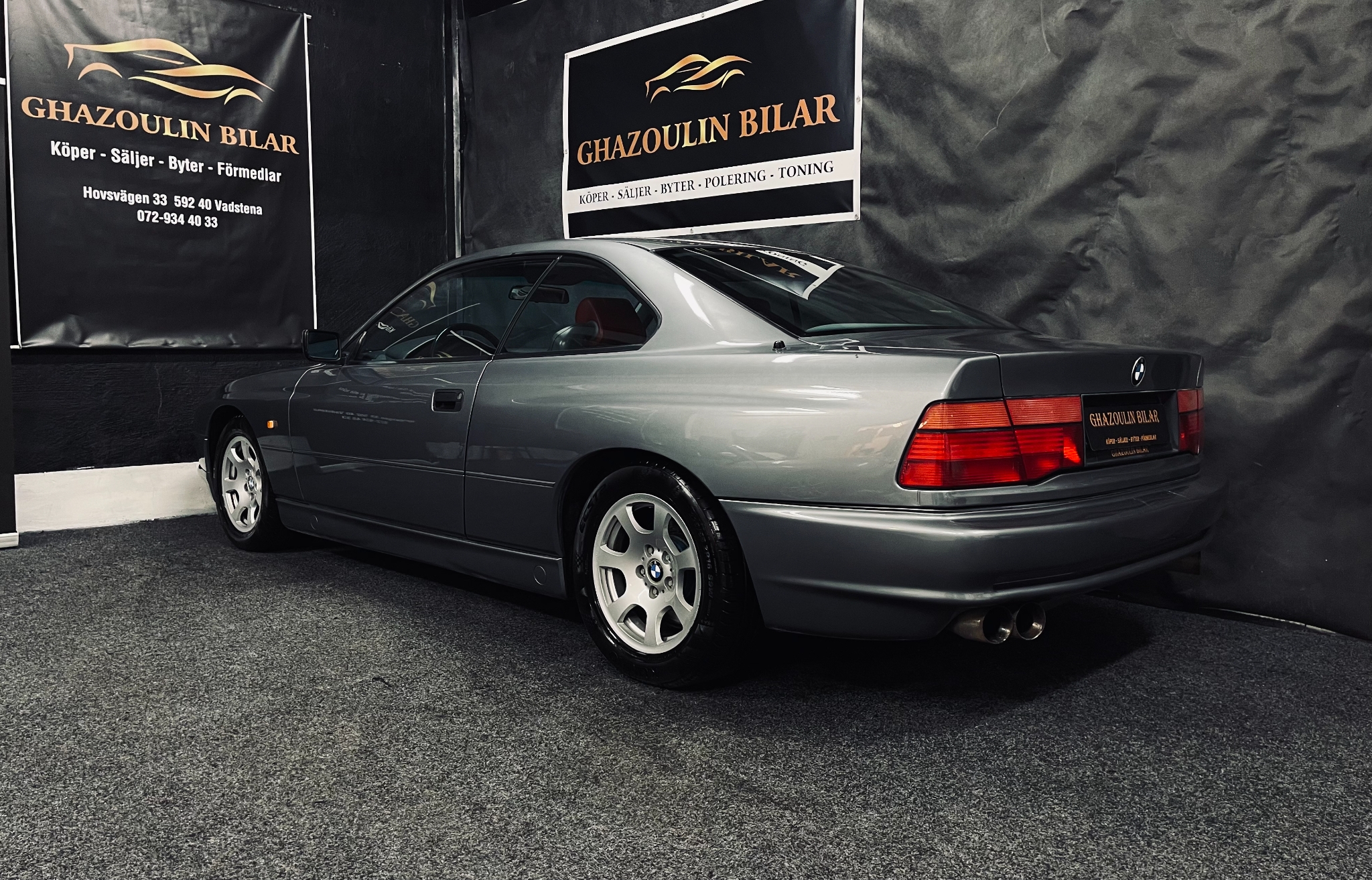 BMW 850 i V12 5,0 Automat 300hk 1991 1991, kuva 3/49