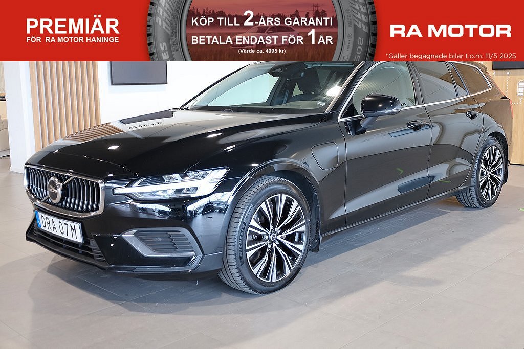 Volvo V60 Recharge T6 AWD Aut Core edt Navi Drag Leasbar 2023