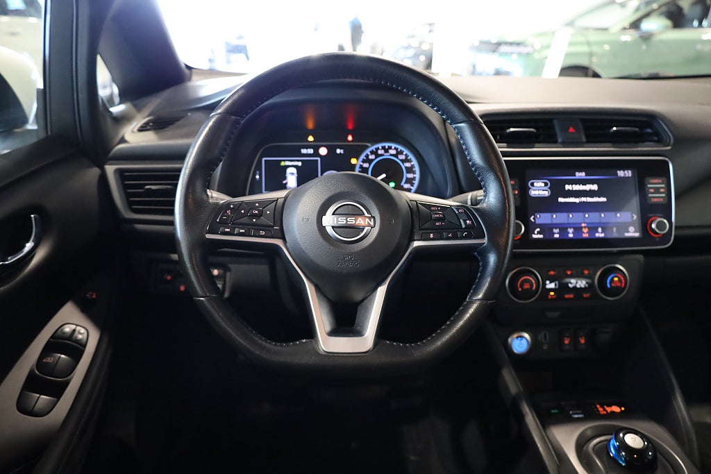 Nissan Leaf 40 kWh Acenta Kamera Navi Leasbar Rattvärme Carplay 2022