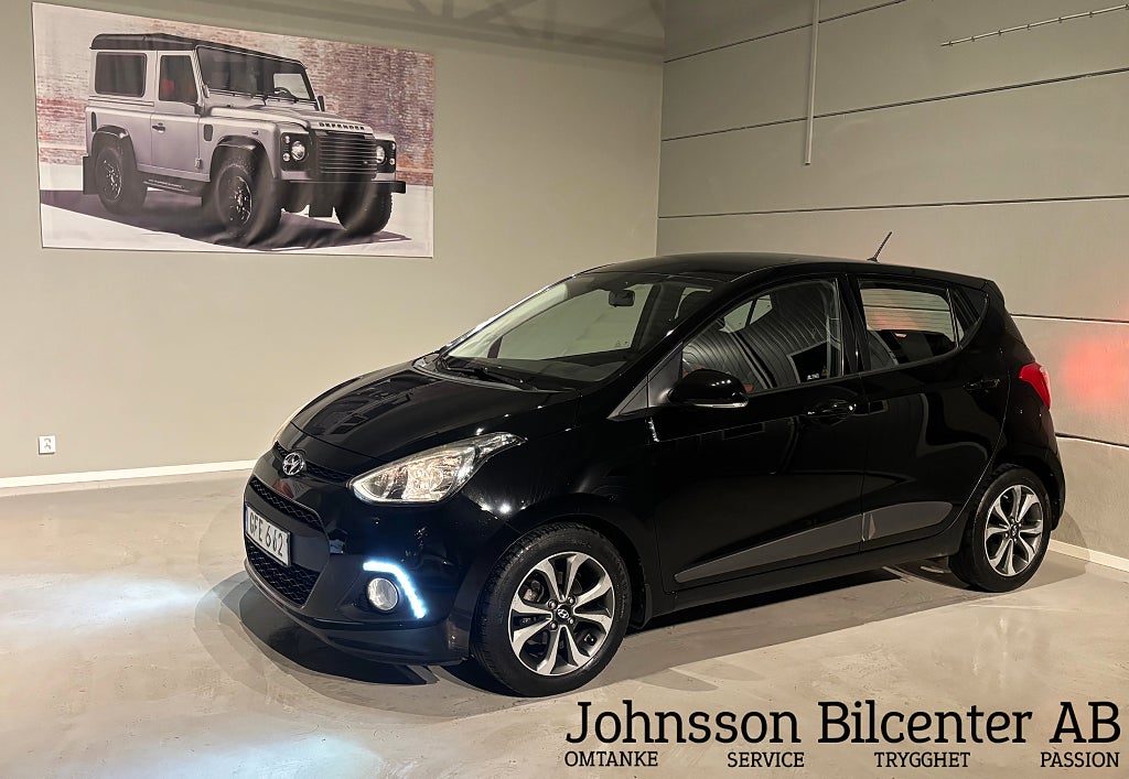 Hyundai i10 1.2 Premium Rattvärme P-sensor Buetooth 87hk 