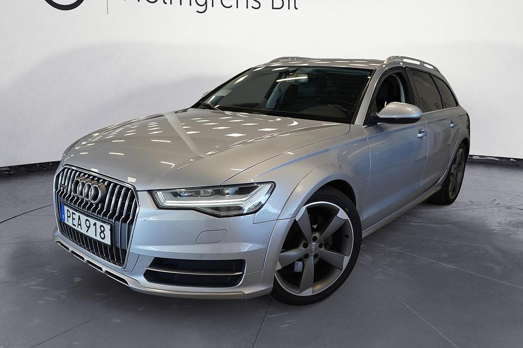 Audi A6 3.0 TDI 218hk Allroud Quattro Automat Alpinepaket Värmare Drag |