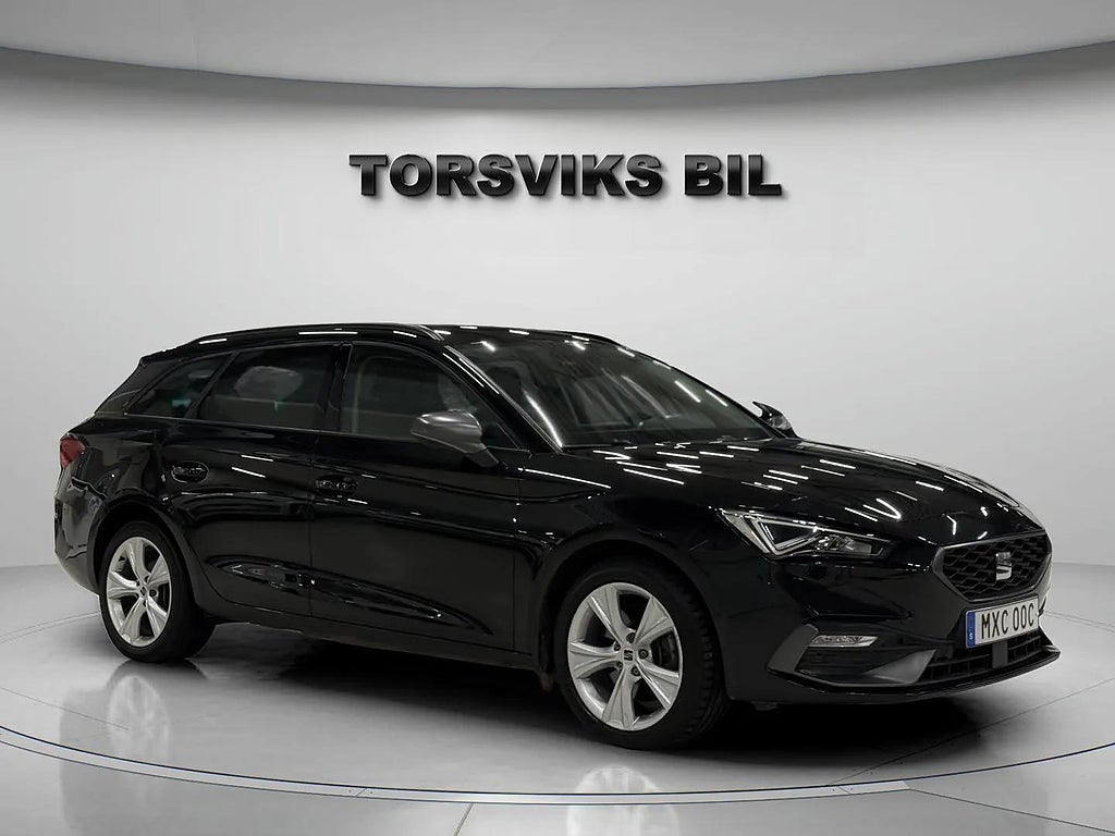 Seat Leon ST León Sportstourer e-Hybrid FR, S&V hjul, Fullservad, Garanti - miniatyr 8