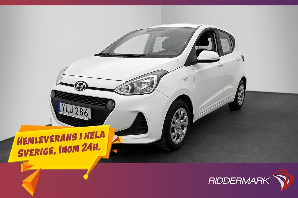 Hyundai i10 1.0 blue Comfort Rattvärme Låg-Skatt 1-Brukare