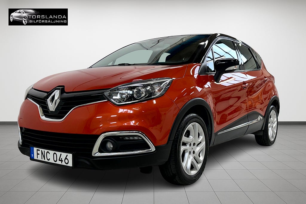 Renault Captur 0.9 TCe 90hk Manuell Motorvärmare GPS