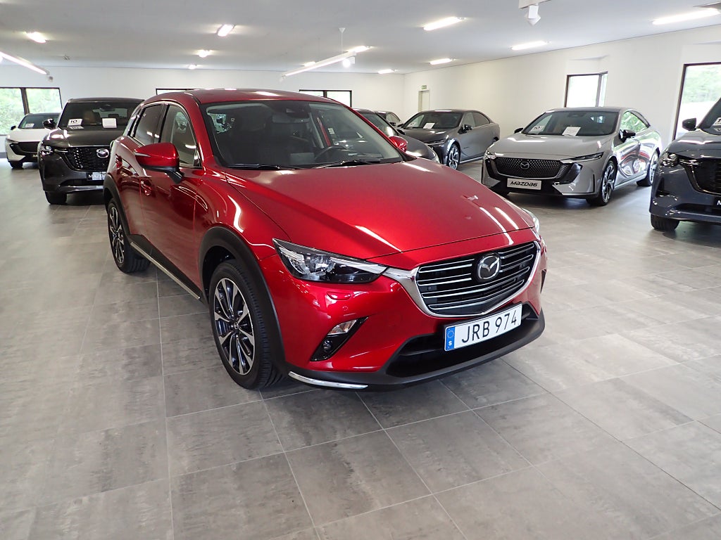 Mazda CX-3 Optimum 2,0 Aut. 121 hk Läder