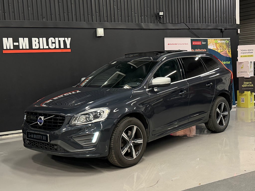 Volvo XC60 D4|190HK|AWD|Aut|Classic|R-Design|Pano|Blis|*SESPEC*