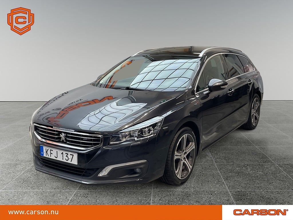 Peugeot 508 SW 2.0 Aut GT Panorama Backkamera Apple Carplay Dragkro