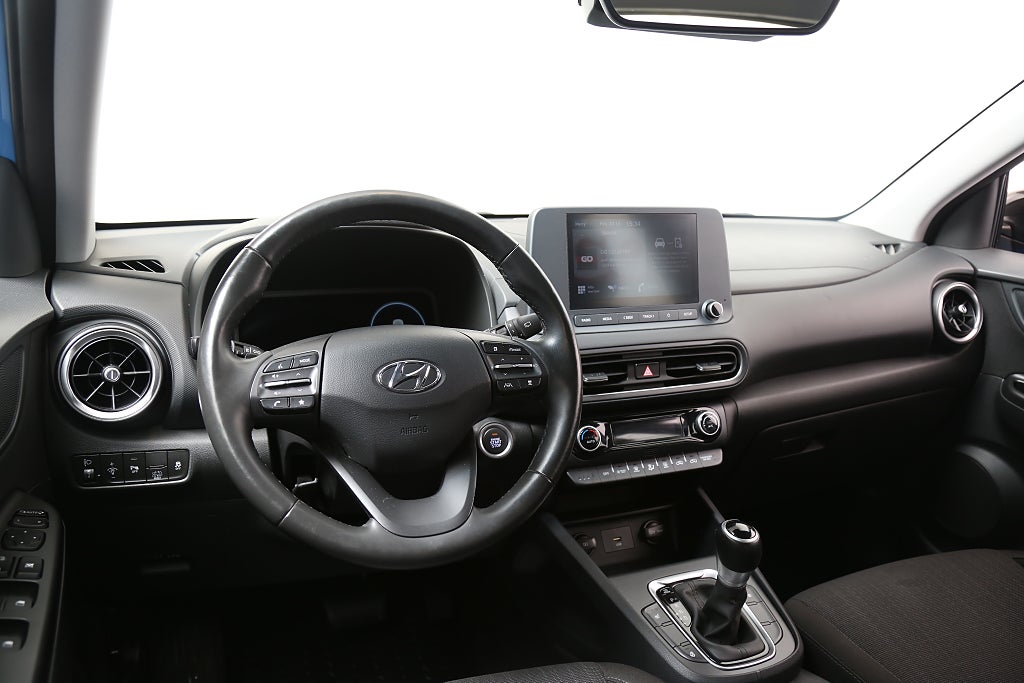 Hyundai Kona Hybrid 1,6 GDi 141hk HEV 6DCT Essential Tvåtons-Lack 2021