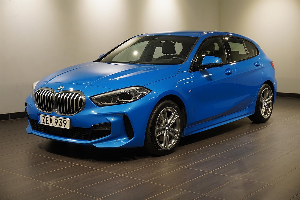 BMW 118I 3,95% M Sport PDC LED Farthållare | Ränta 1,99%
