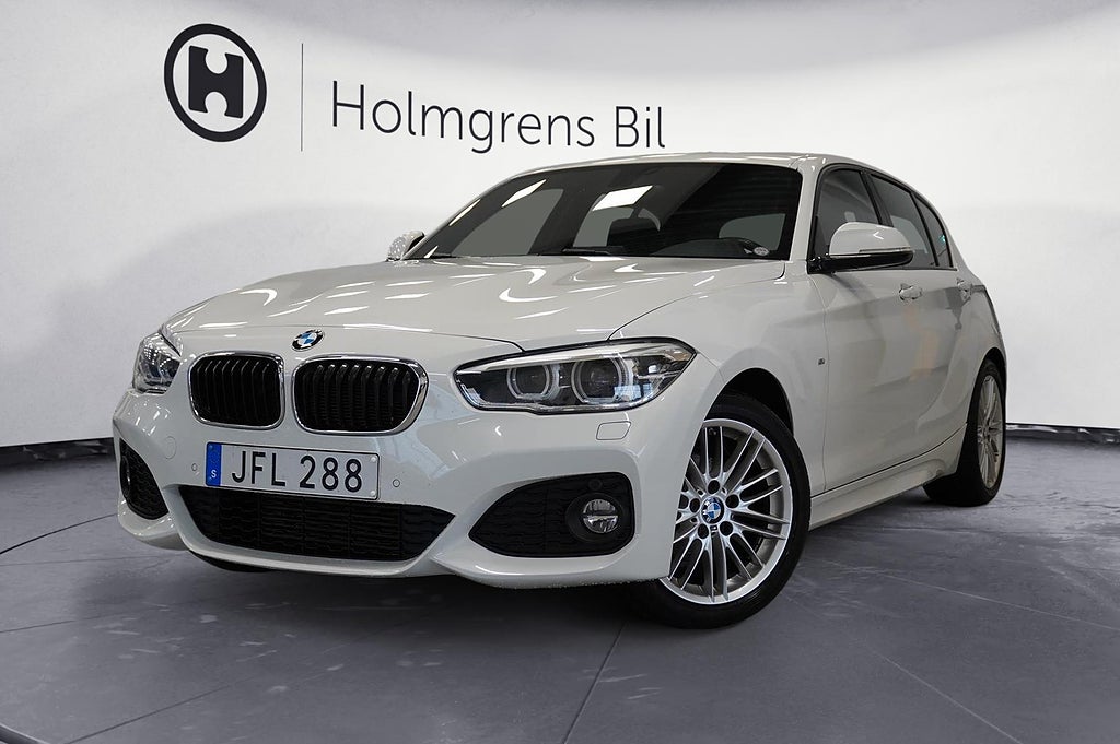 BMW 118i M Sport PDC Blåtand Larm Farthållare LED | Ränta 1,99%