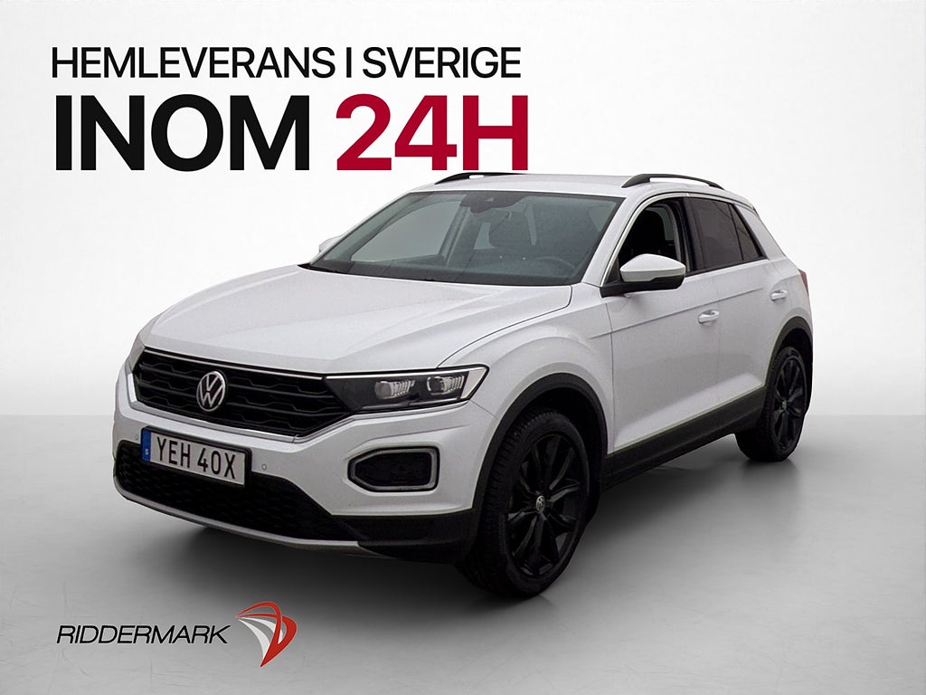 Volkswagen T-Roc 1.5 TSI Drag Kamera CarPlay Värmare Adaptiv