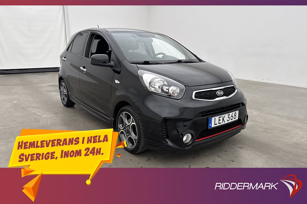 Kia Picanto 1.2 CVVT 86hk Special Edition Rattvärm Bluetooth
