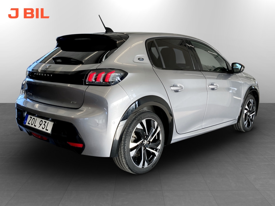 Peugeot e-208 GT 50kWh 136hk Aut 2021, kuva 4/51