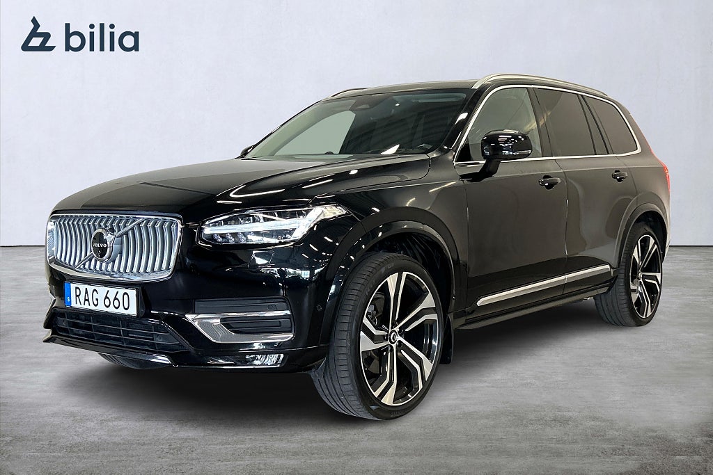 Volvo XC90 7-sits B5 AWD Ultimate Bright Edition B&W Pano Luft