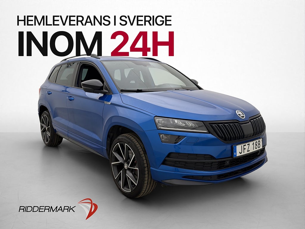 Skoda Karoq 1.5 TSI Sportline Värmare Kamera Drag CarPlay