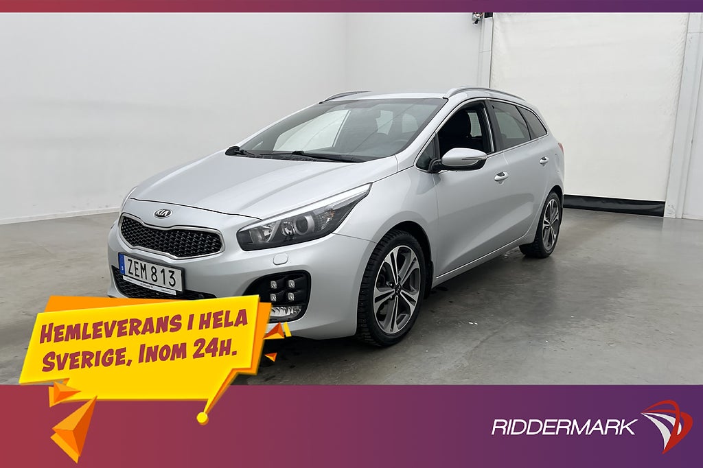 Kia Ceed Sportswagon 135hk GT-Line Kamera Navi Dragkrok