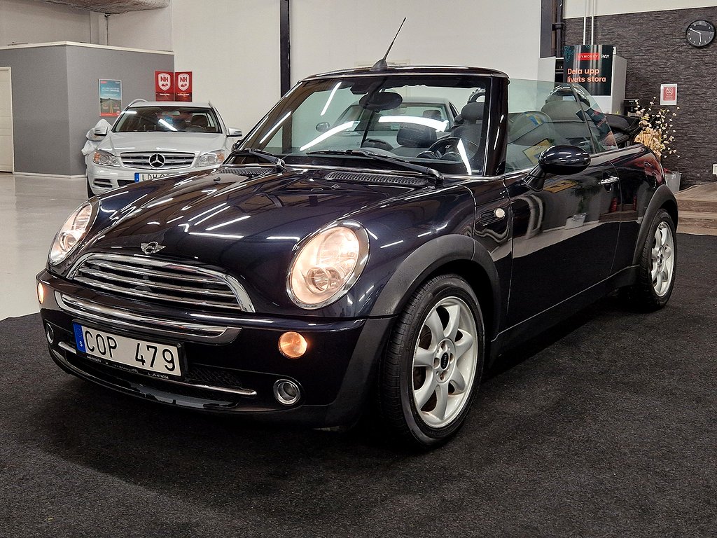 MINI Cooper Convertible Euro 4 Fint skick NyBes/Servad