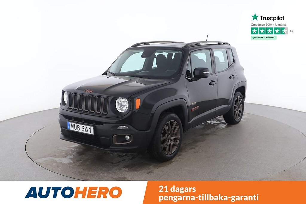 Jeep Renegade / 170 HK / 4WD / GPS & PDC, Lane-assist, Dragkrok, Taklucka, Rat