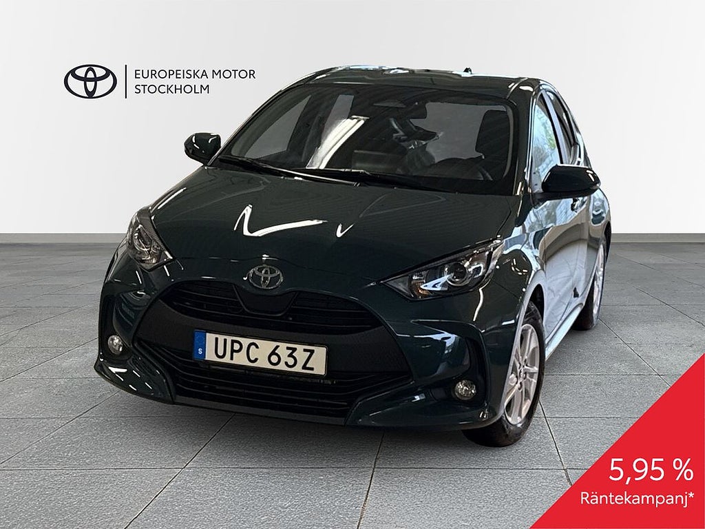 Toyota Yaris 1,5 HYBRID 115 ACTIVE KOMFORTPAKET - V-HJUL