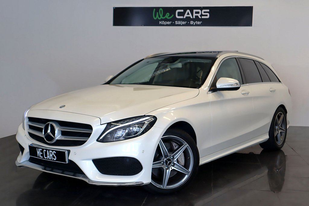 Mercedes-Benz C 250 T d BlueTEC 7G AMG Pano Drag Navi 204hk