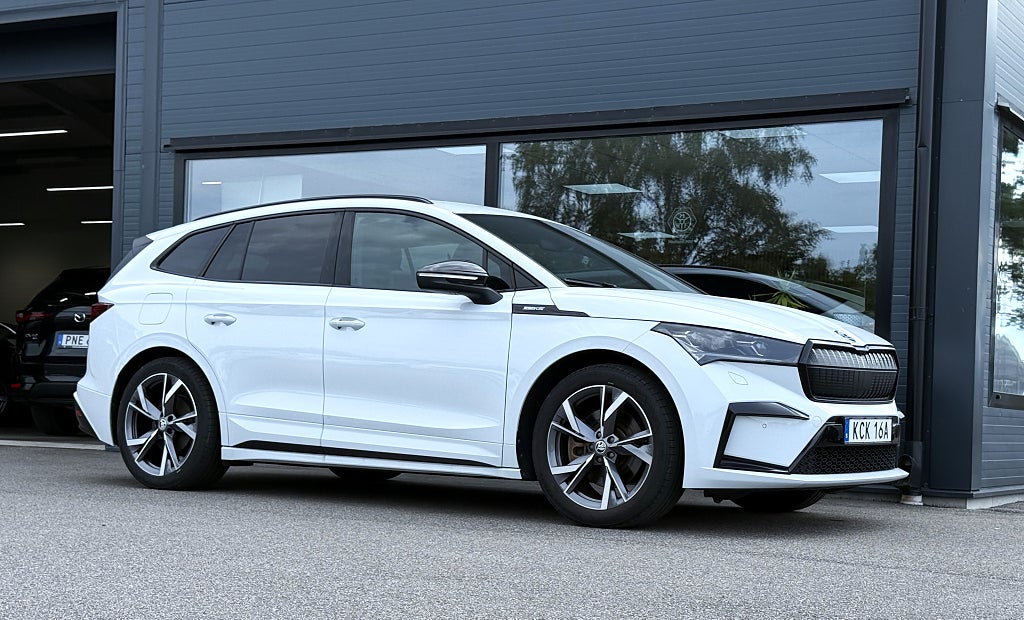 Skoda Enyaq iV 80 Sportline, Drag, S&V-hjul