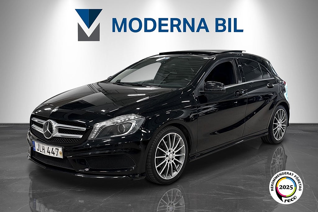 Mercedes-Benz A 200 CDI 136hk 7G-DCT AMG Line Panorama P-sens Nyservad