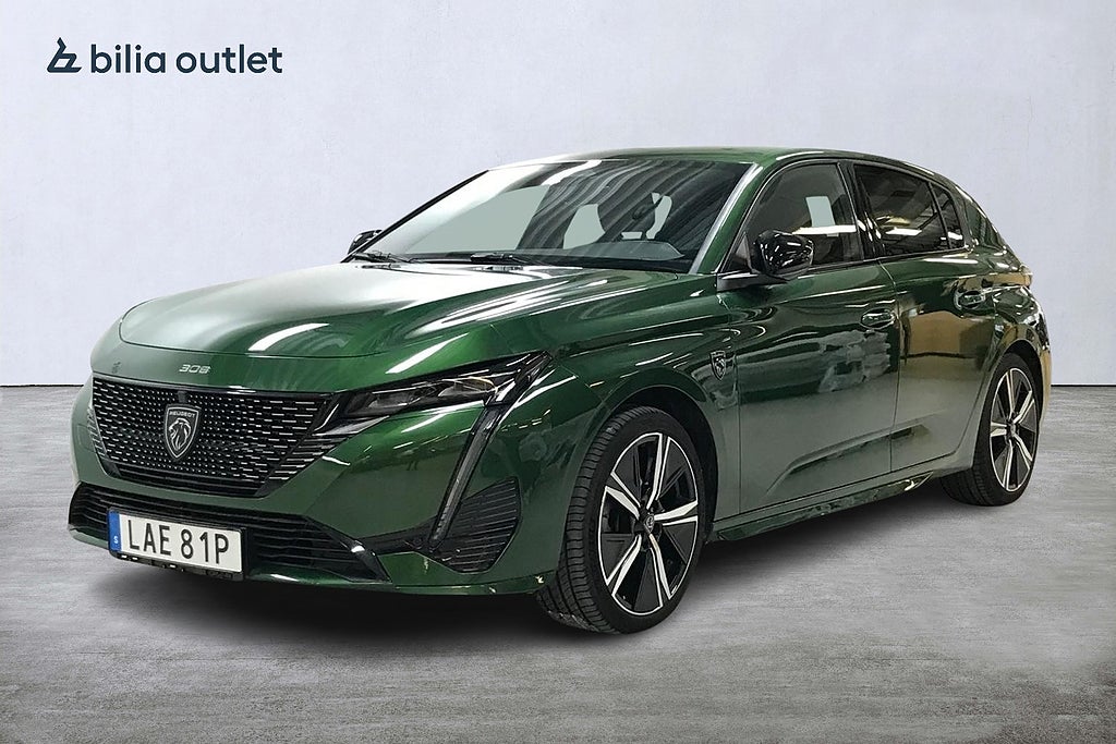 Peugeot 308 1.2 PureTech EAT GT 130hk Cockpit Navi Backkamera MOMS