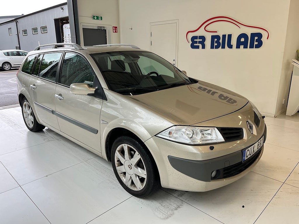 Renault Mégane 1,6 Touring Besiktigad till 270131