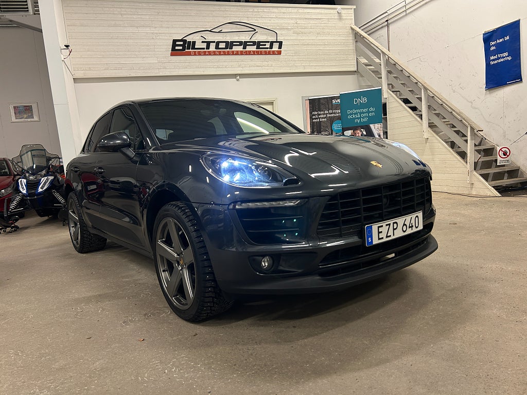 Porsche Macan S Diesel PDK 258 hk 21" Sport Classic / P-Värm / Drag