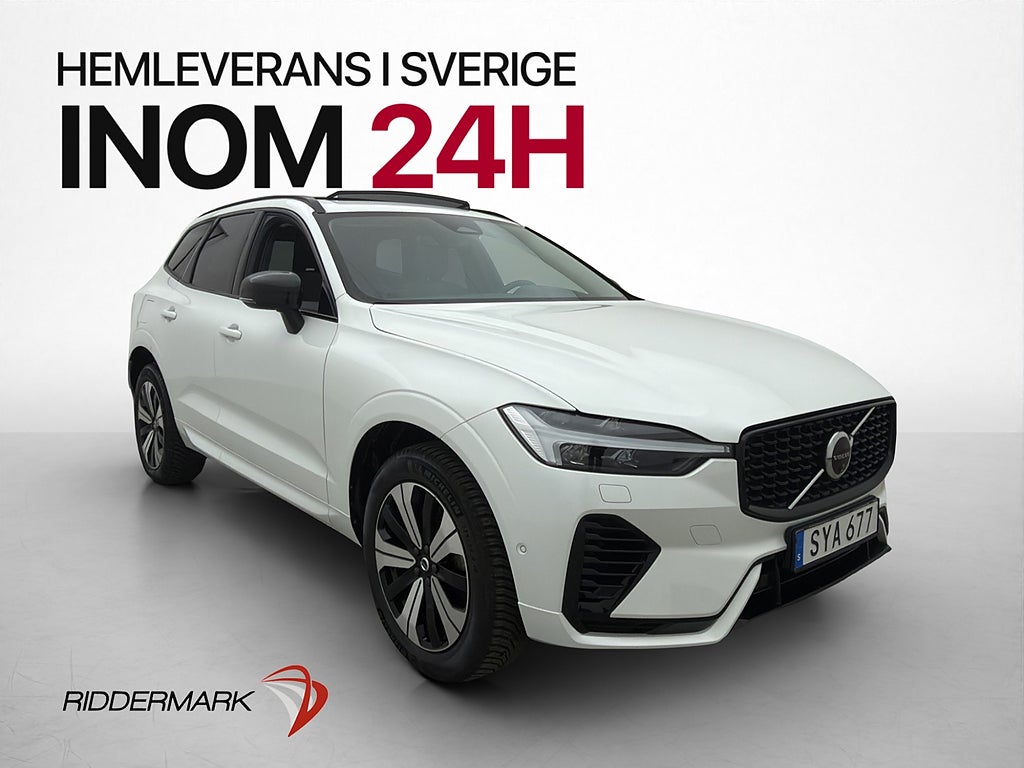 Volvo XC60 Recharge T6 AWD Plus Dark Drag Pano H/K Skinn 360