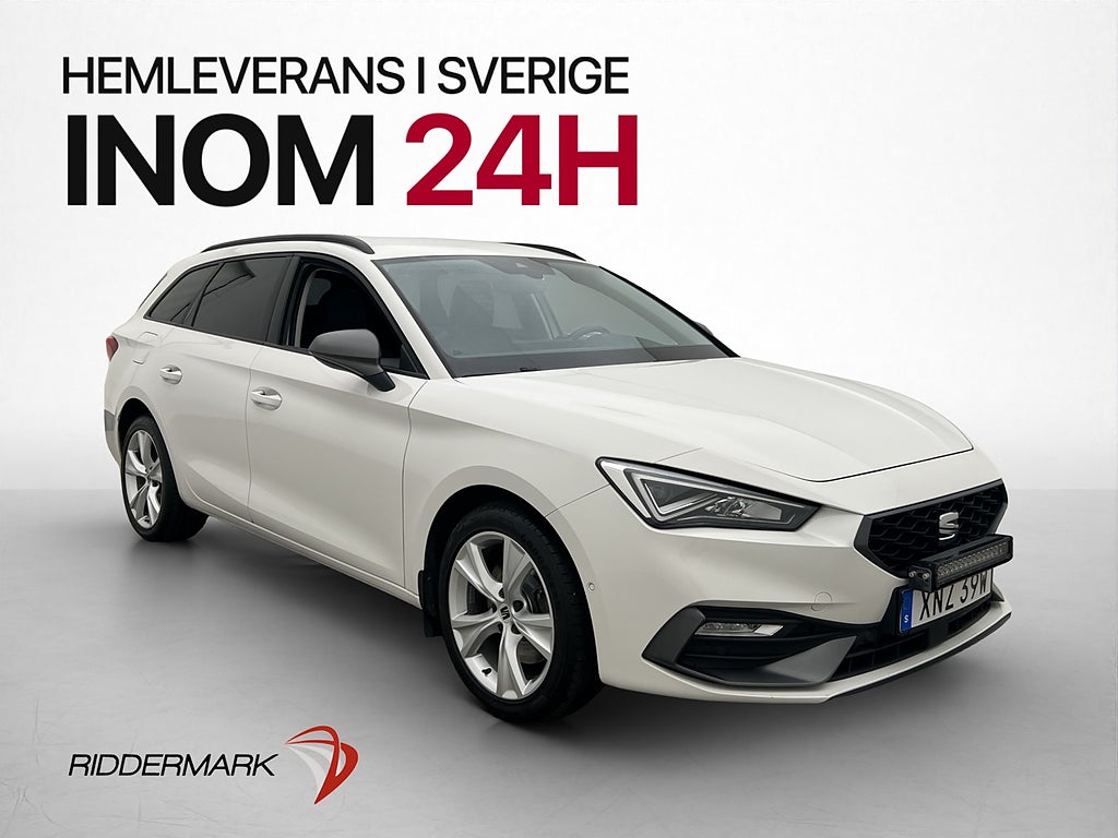 Seat Leon ST FR Ladd-Hybrid 204hk Kamera Navi Drag Rattvärme