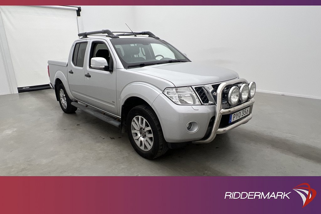 Nissan Navara 3.0 231hk 4x4 Drag Taklucka Skinn Moms 1-Ägare