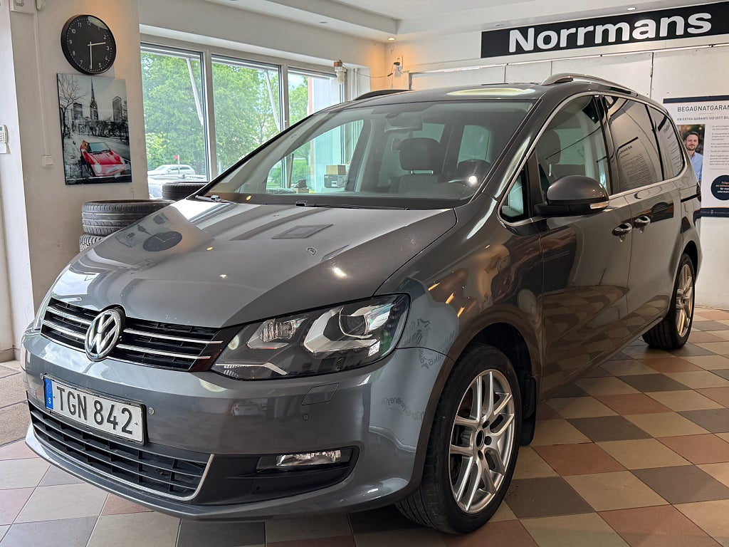 Volkswagen Sharan 7-seater 2.0 TDI Nybes/Pano/Drag/GPS/Kamera