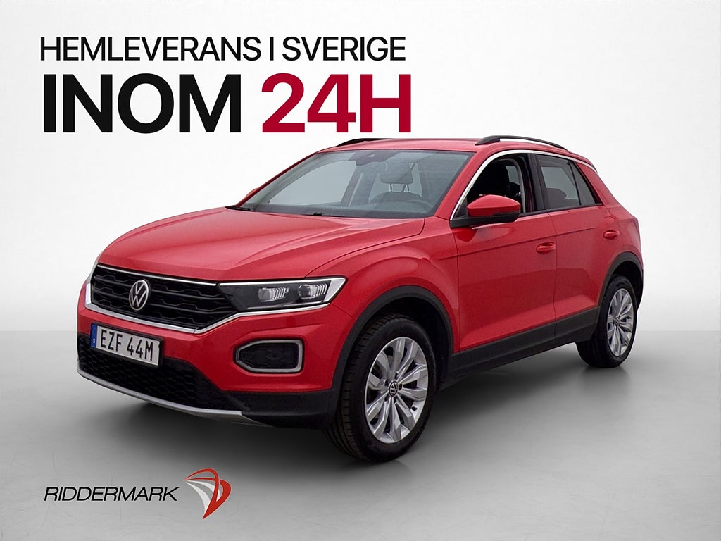 Volkswagen T-Roc 1.5 TSI 150hk Drag Värmare Kamera CarPlay