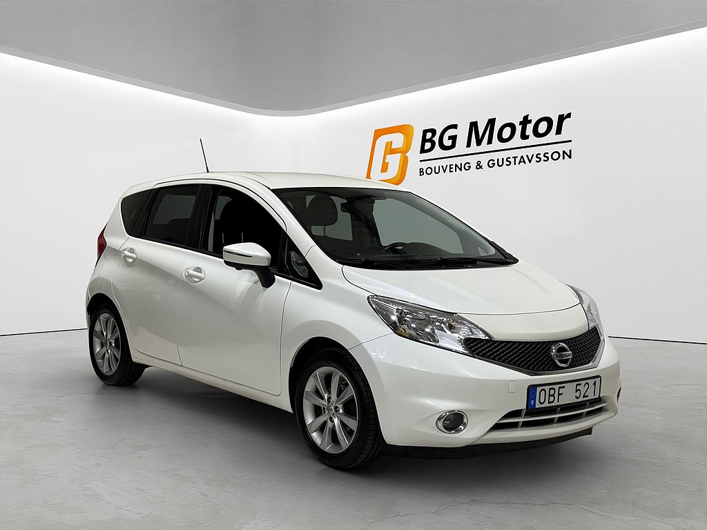 Nissan Note 1.5 dCi 90HK Navi/360/BT