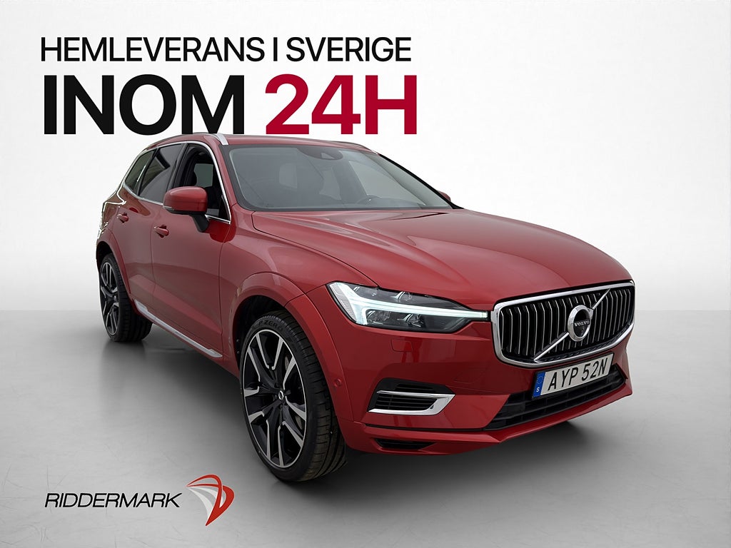 Volvo XC60 T8 AWD Inscription Pano H/K VOC Värm 360° Drag